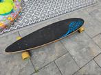 Longboard Nijdam black & bleu, Sport en Fitness, Skateboarden, Ophalen of Verzenden, Gebruikt, Skateboard, Longboard