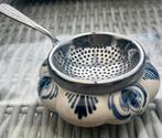Theezeefje delfts blauw, Antiek en Kunst, Antiek | Goud en Zilver, Ophalen of Verzenden