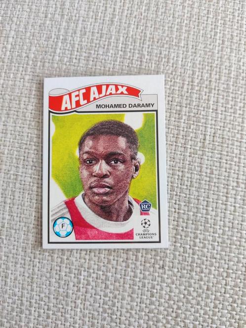 Mohamed Daramy Ajax Topps Living Rookie, Hobby en Vrije tijd, Stickers en Plaatjes, Nieuw, Ophalen of Verzenden