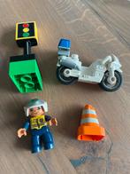 Duplo 5679 Politiemotor Set, Ophalen, Gebruikt, Complete set, Duplo