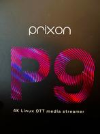 Prixon P9 4k Linux media streamer / player, Audio, Tv en Foto, Mediaspelers, USB 2, Ophalen of Verzenden, Zo goed als nieuw, 1500 GB of meer