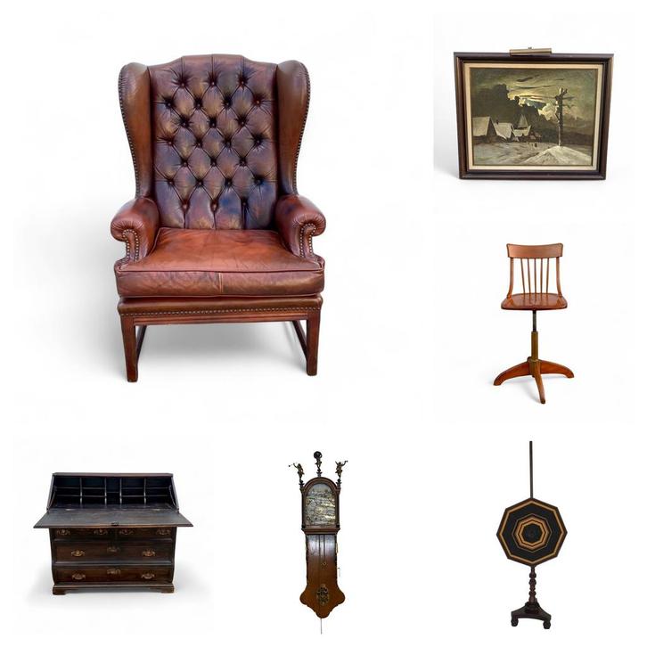 ANTIEKE MEUBELS | Klokken | Aardewerk | Porselein | Kunst, Antiek en Kunst, Antiek | Meubels | Stoelen en Banken, Ophalen of Verzenden