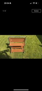 Retro Theetafeltje - Inklapbaar, Huis en Inrichting, Barren, Ophalen, Gebruikt