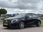Mercedes A-klasse 200 Ambition AMG stoel vw leder pdc, Voorwielaandrijving, Gebruikt, Euro 6, Zwart