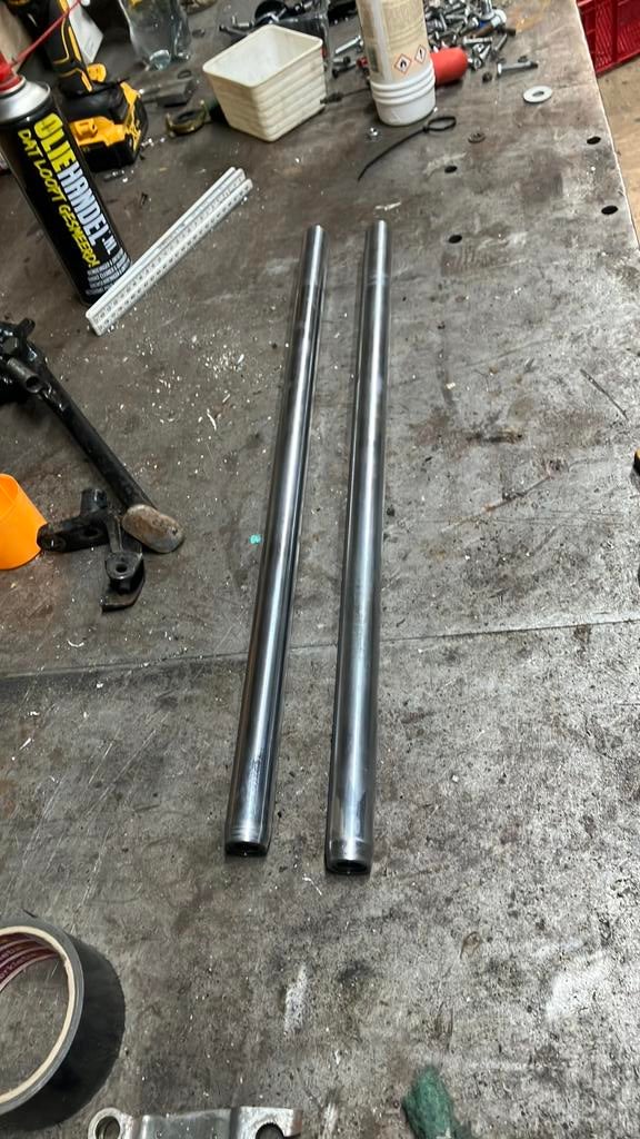Honda mt5 mt8 rechte voorpoten, Ophalen of Verzenden, Gebruikt, Frame