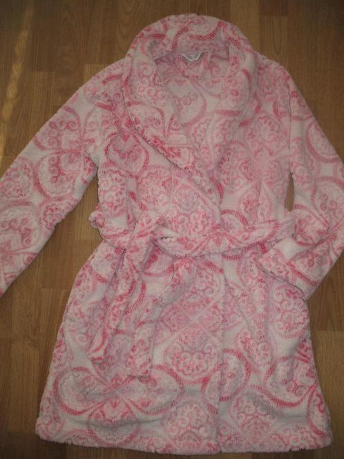 Hunkemöller Knuffel Badjas + Sjaalkraag Mt S Bijna Vintage, Kleding | Dames, Pyjama's, Nieuw, Maat 36 (S), Ophalen of Verzenden