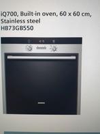 Siemens  IQ700 inbouwoven, HB73GB550/45,  60 x 60 cm ., Witgoed en Apparatuur, Ovens, Hete lucht, Zo goed als nieuw, Oven met grill