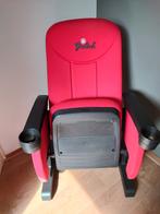 Originele bioscoop stoel te koop!, Huis en Inrichting, Stoelen, Ophalen, Zo goed als nieuw, Eén