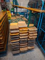 bierbanken, Tuin en Terras, Picknicktafels, Ophalen, Gebruikt, Rechthoekig, Hout