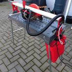 Tegelzaagmachine ZGAN - Eenmalig gebruikt!, Ophalen, Liggend, Zo goed als nieuw, Elektrisch