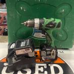Hitachi DS14DCL Boormachine Incl 2 accu & Acculader, Doe-het-zelf en Verbouw, Gereedschap | Boormachines, Hikoki, Zo goed als nieuw