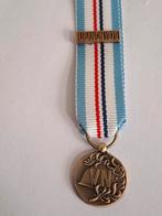 Medaille VN Unifil miniatuur, Verzamelen, Ophalen of Verzenden, Landmacht, Nederland, Lintje, Medaille of Wings