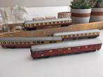 4 personenwagen Lima DB, Hobby en Vrije tijd, Modeltreinen | H0, Gelijkstroom, Wagon, Ophalen of Verzenden, Zo goed als nieuw