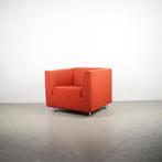 2x Gelderland 4800 Fauteuil – Oranje Stof, Niet ingevuld, Niet ingevuld, 75 tot 100 cm, Ophalen of Verzenden