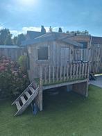 Speelhuisje steigerhout. Epdm dakbedekking., Tuin en Terras, Tuinhuizen, Ophalen of Verzenden, Zo goed als nieuw, Hout, 200 tot 400 cm