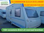 CARAVELAIR bamba luxe 450 DWARSBED + VOORTENT + LICHTGEWICHT, Serviceluik, Bedrijf, 750 - 1000 kg, 6 tot 7 meter