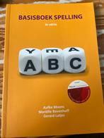 Basisboek spelling, Mariëlle Bovenhoff; Gerard Latjes; Aafke Moons, Ophalen of Verzenden, Zo goed als nieuw, Nederlands