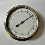 Prachtige scheepsthermometer van messing – in perfecte staat, Ophalen of Verzenden, Zo goed als nieuw, Motorboot of Zeilboot, Kaart, Foto of Prent