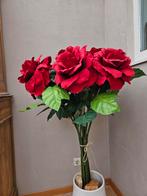 Grote Rode Rozen - 125cm, Huis en Inrichting, Woonaccessoires | Droogbloemen, Ophalen, Zo goed als nieuw