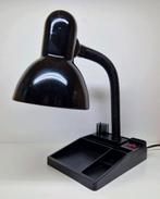 Retro Herda bureaulamp met compartimenten 1980 Nederland, Huis en Inrichting, Lampen | Tafellampen, Minder dan 50 cm, Metaal, Gebruikt