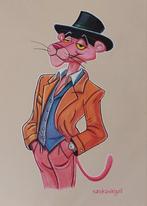 Pink panter tekening realistisch (eigen werk), Ophalen of Verzenden