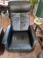 Hjort knudsen relaxstoel, Ophalen, Gebruikt, Leer, 50 tot 75 cm
