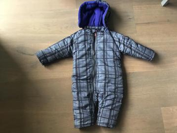 Skipak maat 74 meisje ski-pak grijs paars beschikbaar voor biedingen