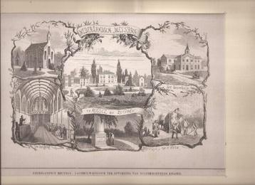 Nederlandsch Mettay te Rijssel bij Zutphen 1867 houtgravure  beschikbaar voor biedingen