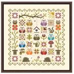 borduurpakket uilen, Ophalen of Verzenden, Nieuw, Borduurpakket