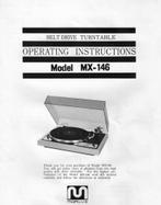 Marlux MX 146f, Ophalen, Gebruikt, Platenspeler, Overige merken