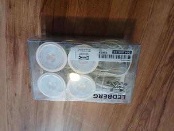 IKEA LEDBERG LED-verlichtingsset (4 spots) beschikbaar voor biedingen