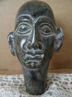 Mythologisch stenen beeld beeldje kop 8cm Precolumbiaans ?, Ophalen of Verzenden