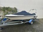 Mooie Consoleboot 4.5m, 20pk Mercury (2018) + trailer, Watersport en Boten, Ophalen, 10 tot 30 pk, Gebruikt, 3 tot 6 meter