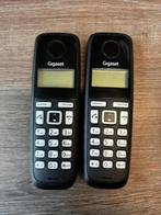 GEBRUIKT! Gigaset A220 huistelefoon set zwart €8,99, Ophalen of Verzenden, Gebruikt, 1 handset