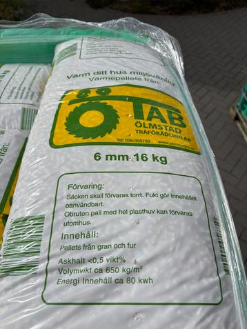 Zweedse Pelletkorrels - 40 zakken (16kg) beschikbaar voor biedingen