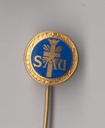 Christendom emaille SMU Kruis speldje, Gebruikt, Niet vindbaar, Niet vindbaar, Speldje of Pin