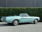 Ford Mustang Convertible 1967 200CU 6-CILINDER INLINE, HANDG, Auto's, Oldtimers, Cabriolet, Blauw, Leder, Bedrijf