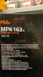 Hertz mpk 163.3 3 weg compo zgan!, Auto diversen, Autospeakers, Ophalen of Verzenden, Zo goed als nieuw