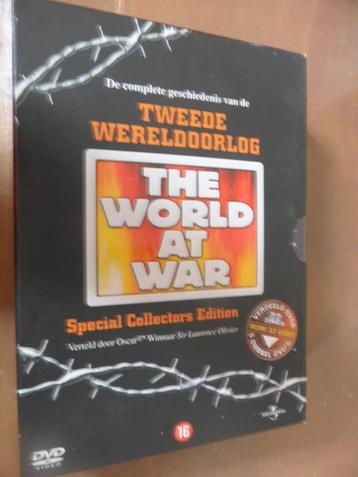 T.k. DVD Box The World At War. beschikbaar voor biedingen