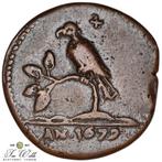 Suriname 4 Duiten 1679 Papegaaitje, Postzegels en Munten, Munten | Nederland, Ophalen of Verzenden, Vóór koninkrijk, Overige waardes