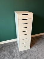 IKEA Alex Ladekast met 9 laden  36 x 49 x116 cm, Huis en Inrichting, Kasten | Ladekasten, Ophalen, Minder dan 50 cm, Gebruikt