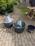 Wijnmand / Gistfles / Demijohn 54 Liter, Tuin en Terras, Ophalen of Verzenden, Zo goed als nieuw
