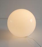 Tafellamp bedlamp Ikea Fado Bollamp wit vintage/retro, Glas, Zo goed als nieuw, Modern/design, Ophalen