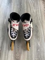 EVO Skeelers 4x100 maat 35, Overige merken, Inline skates 4 wielen, Ophalen of Verzenden, Zo goed als nieuw