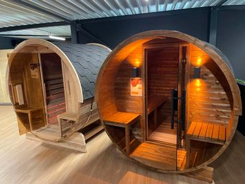 Barrel-Sauna 225 Thermowood Vanaf €4.995,00 beschikbaar voor biedingen
