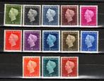 479 nvph474-486 koningin wilhelmina 1947 ongebruikt zie scan, Postzegels en Munten, Ophalen of Verzenden, Na 1940, Postfris