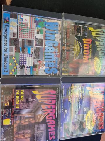 Klassieke windows game collectie cds beschikbaar voor biedingen
