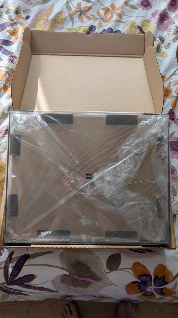 Rega Stofkap P3 / P2 / P1 / P6 - gebroken scharnier, Audio, Tv en Foto, Platenspelers, Gebruikt, Overige merken, Ophalen of Verzenden