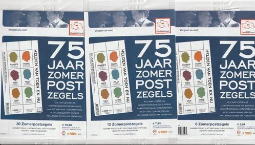 3 verschillende uitgaven zomerzegels 2010, Postzegels en Munten, Postzegels | Nederland, Postfris, Na 1940, Ophalen of Verzenden
