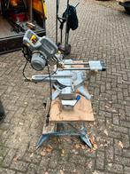 TITAN TTB524MSW Radiaal-Afkortzaag 1800W + Workmate, Gebruikt, 70 mm of meer, Ophalen of Verzenden, Afkortzaag